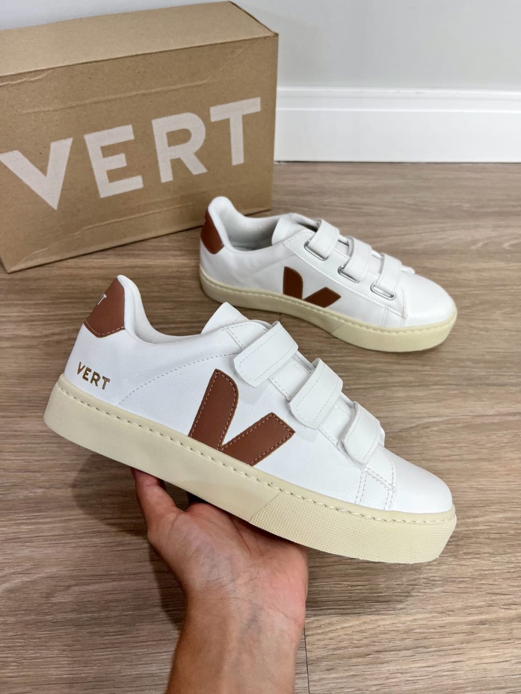 Vert velcro 