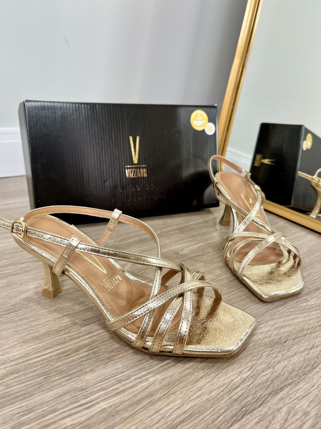 Salto Vizzano tiras em X