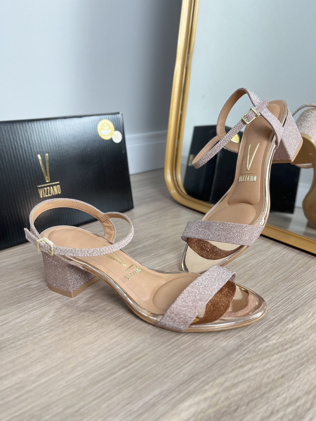 Salto Vizzano mini, todo glitter