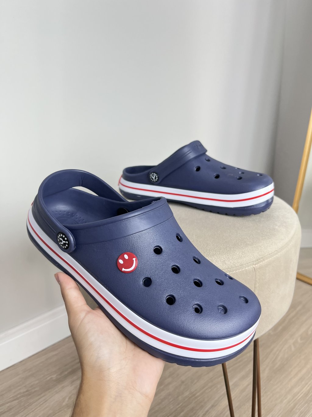 Crocs sorriso 