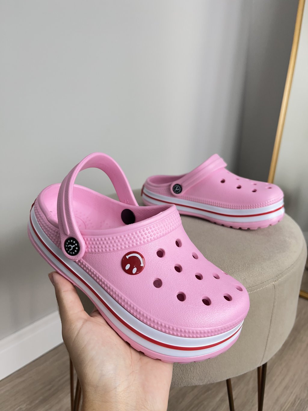 Crocs sorriso 