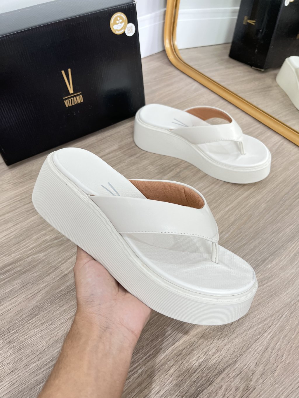 Papete/chinelo Vizzano 
