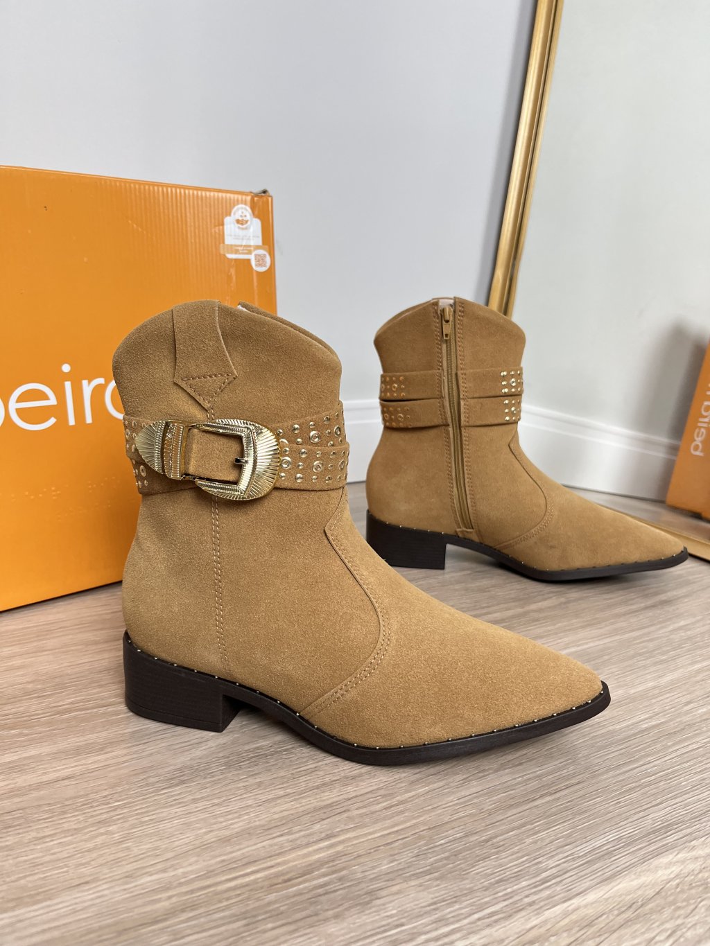 Bota texana fivela 