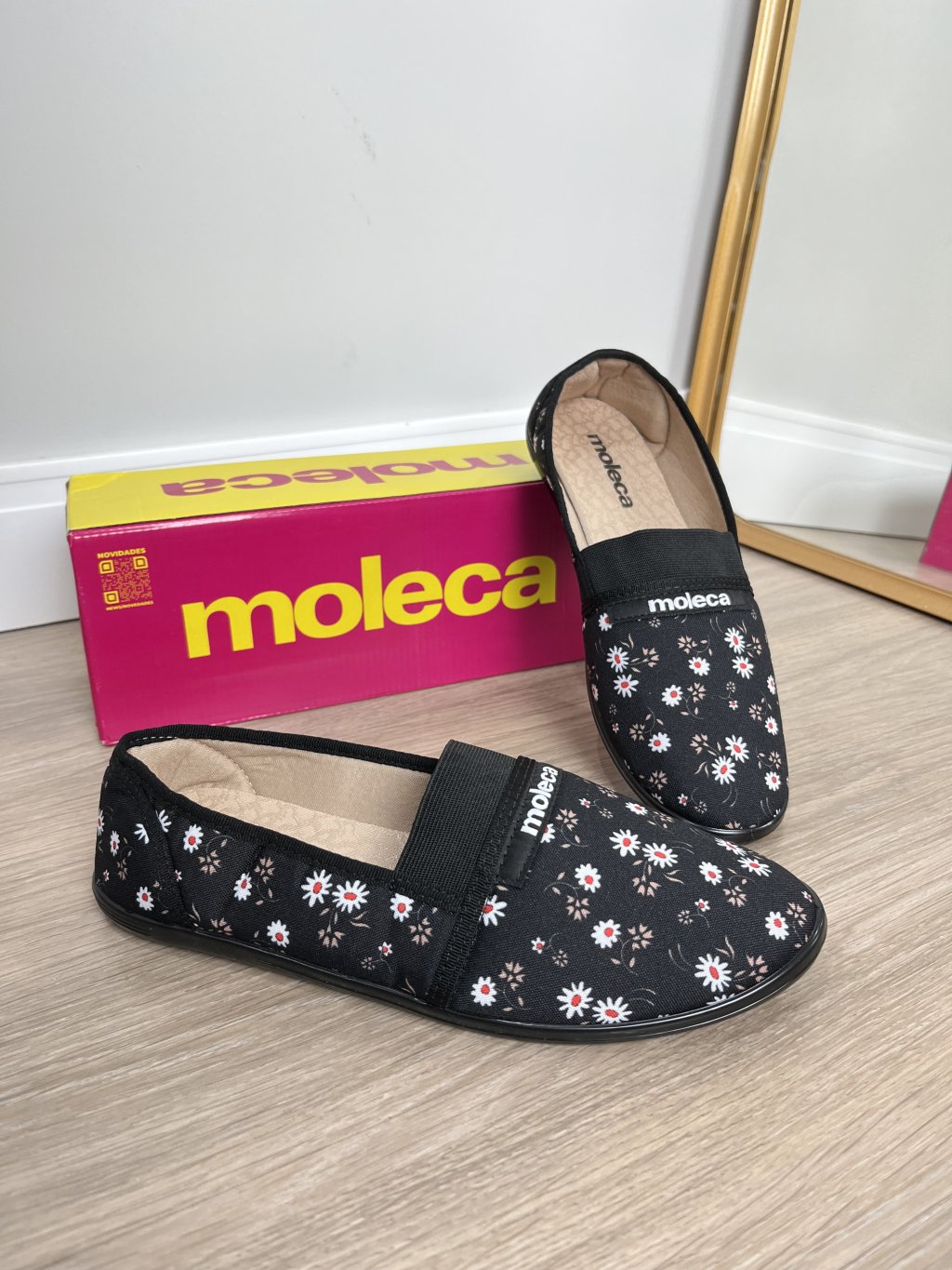 Sapatilha pano moleca 