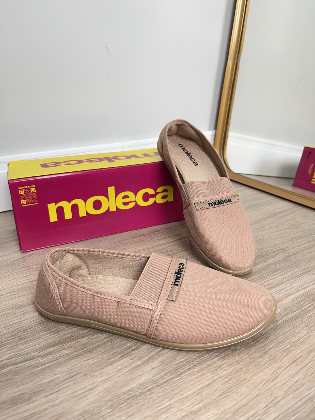 Sapatilha pano moleca 