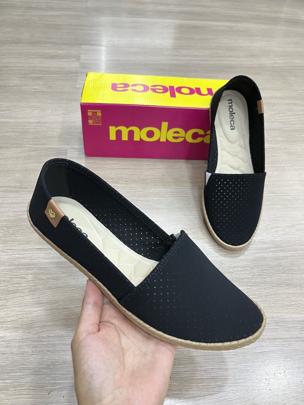 Sapatilha furinho moleca 