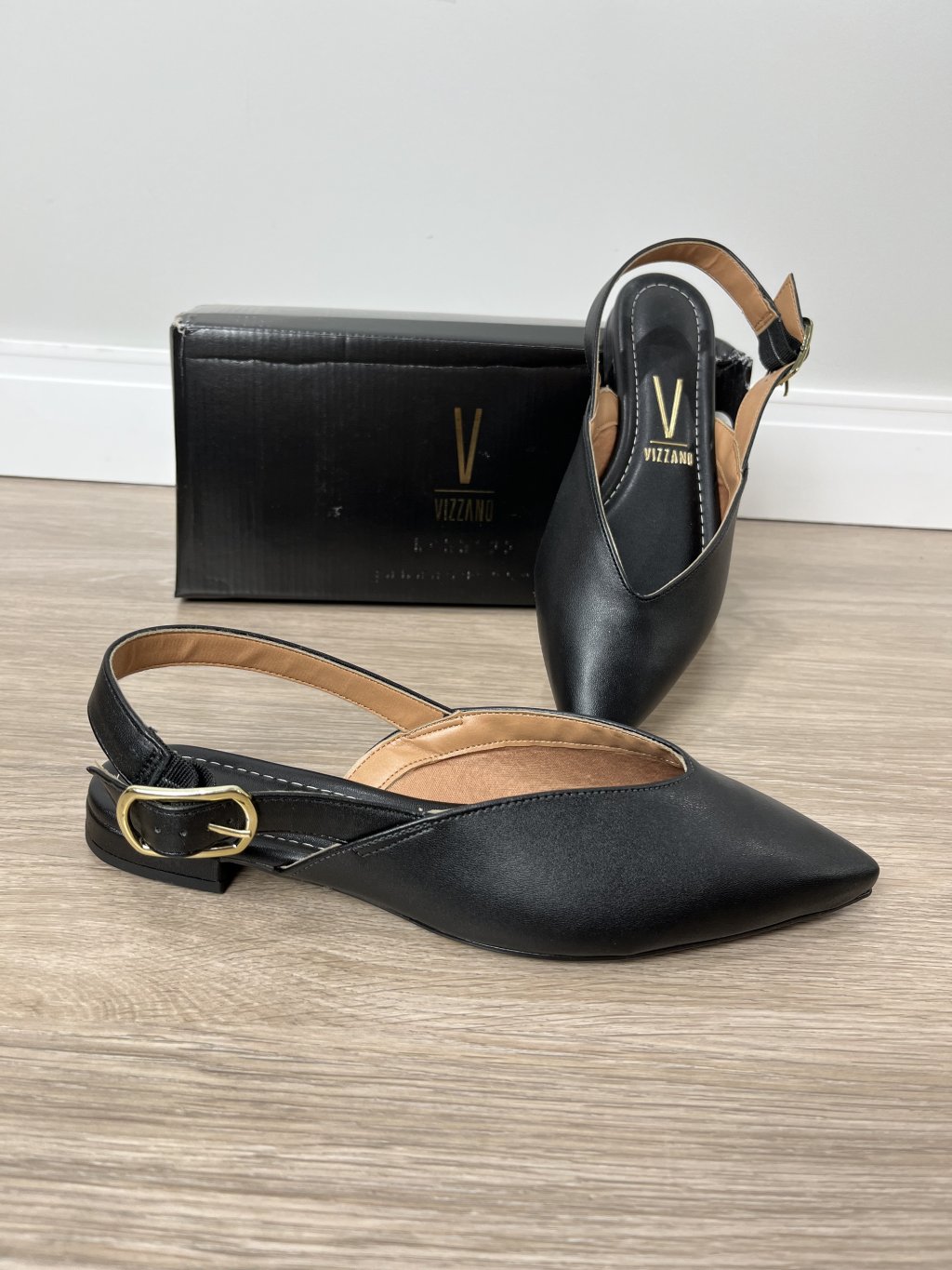 Sapatilha/mule fecho vizzano