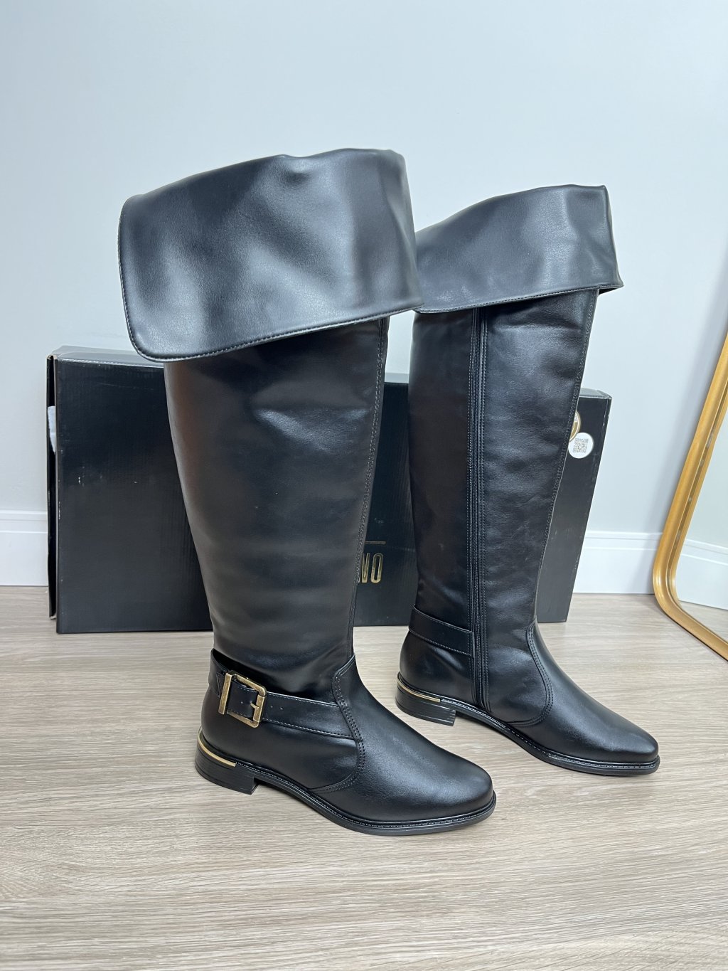 Bota Vizzano montaria, dobrável 