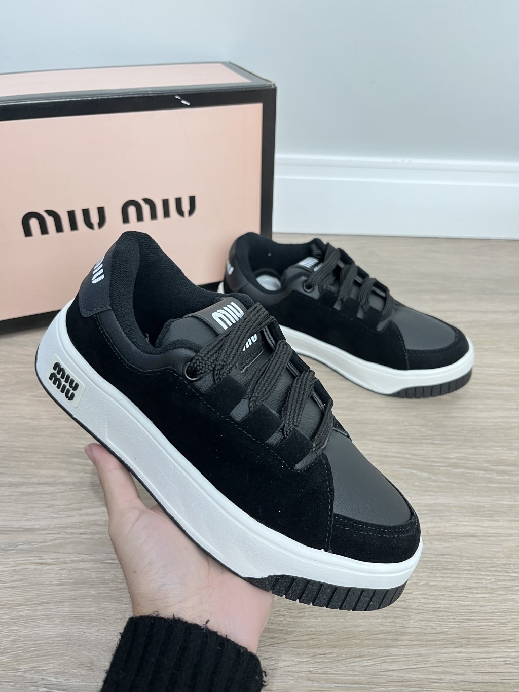 Miu miu camurça 