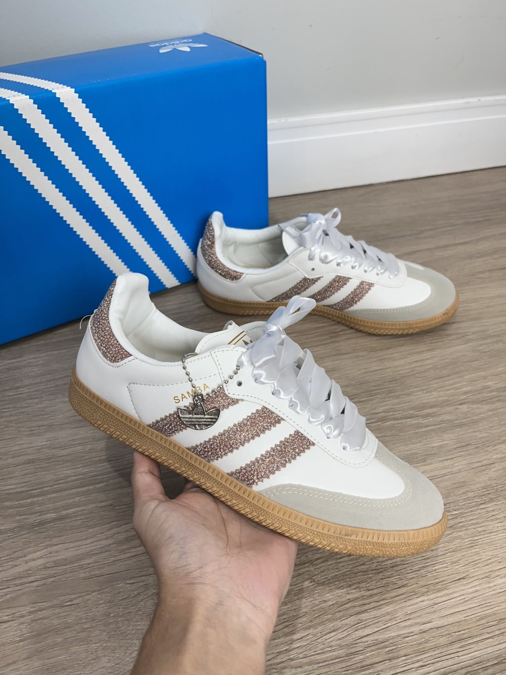 Adidas samba brilhantes 