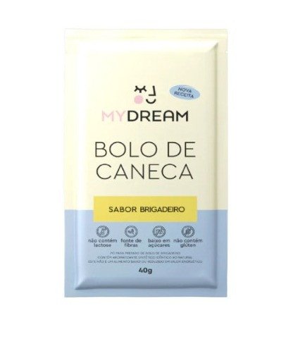 My Dream - Bolo de Caneca Brigadeiro Sachê 40g