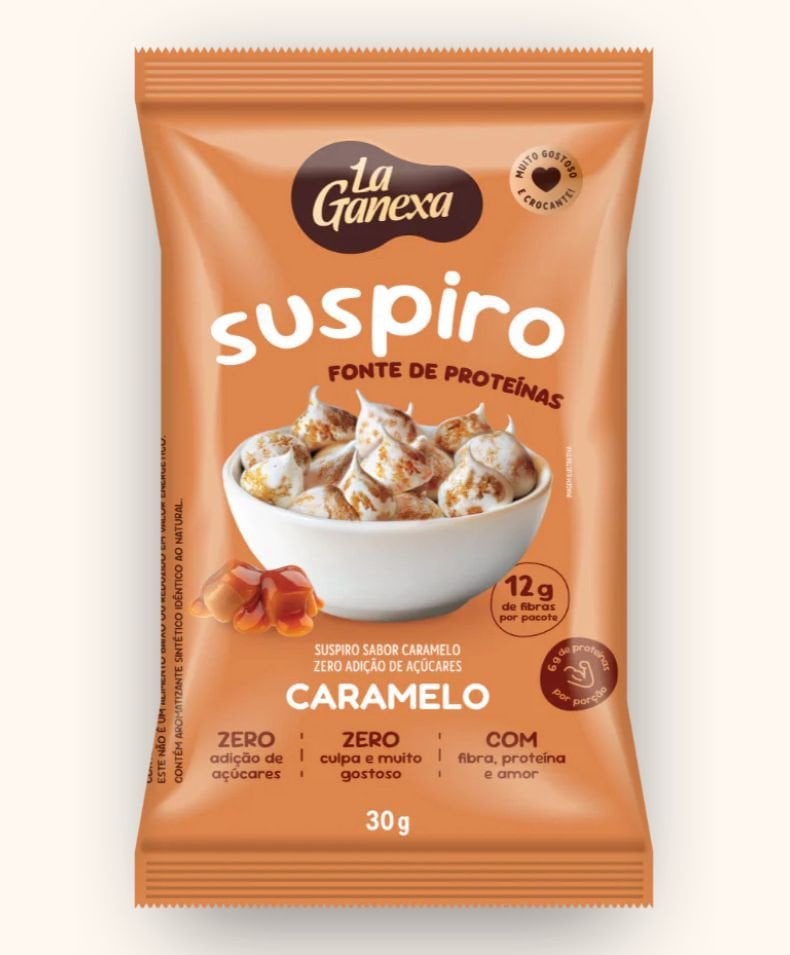 La Ganexa - Suspiro Proteico Caramelo