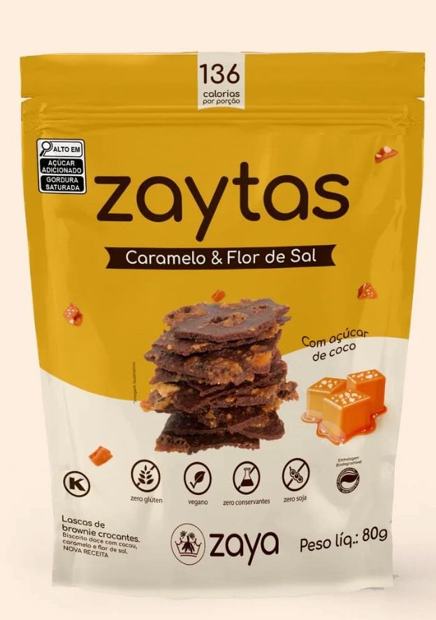 Zaya - Zaytas Caramelo & Flor de Sal 80g