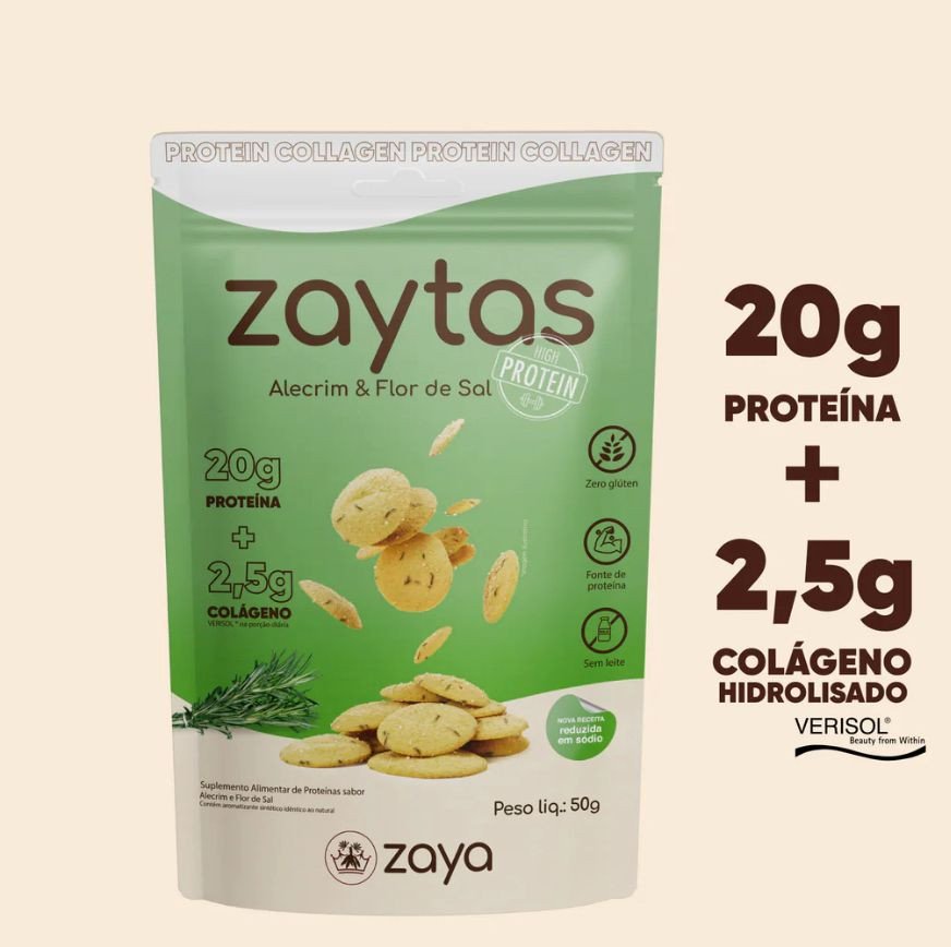 Zaya - Zaytas Protein Alecrim & Flor de Sal 50g