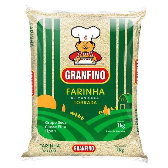 Farinha de mandioca Granfino torrada 1 kg