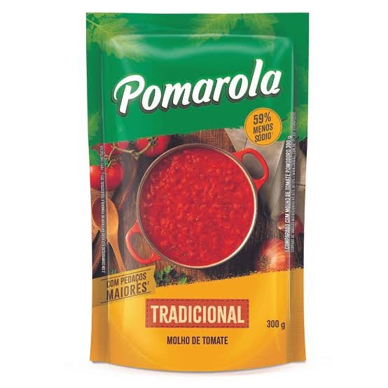 Molho de tomate Pomarola tradicional 300 g