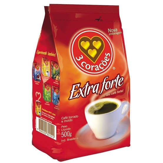 Café Três corações extra forte 500 gramas