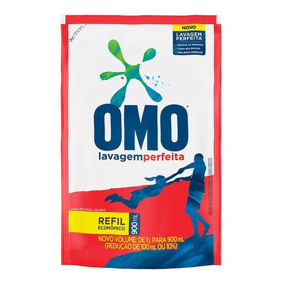 Omo lavagem perfeita sachê 900 ml
