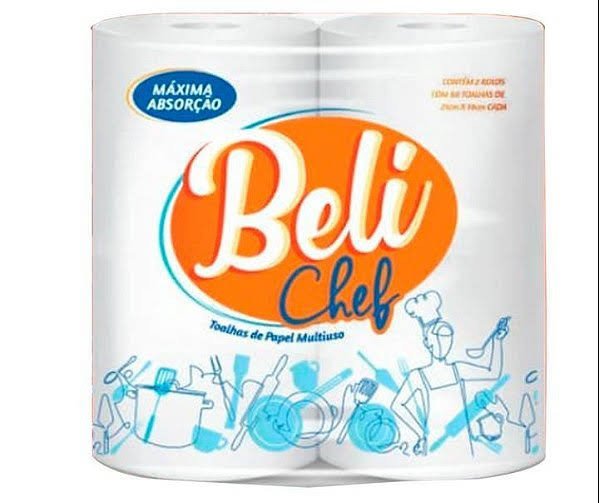 Toalha de papel Beli Chef 50 folhas