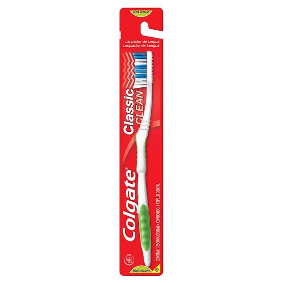 Escova colgate classic média macia