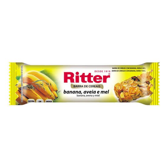 Barra cereal Ritter banana 25 gramas