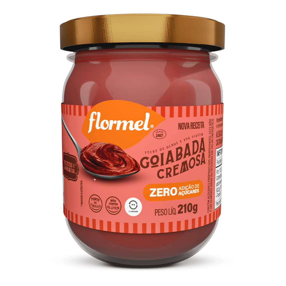 Goiabada flormel s/ açúcar 210 gramas