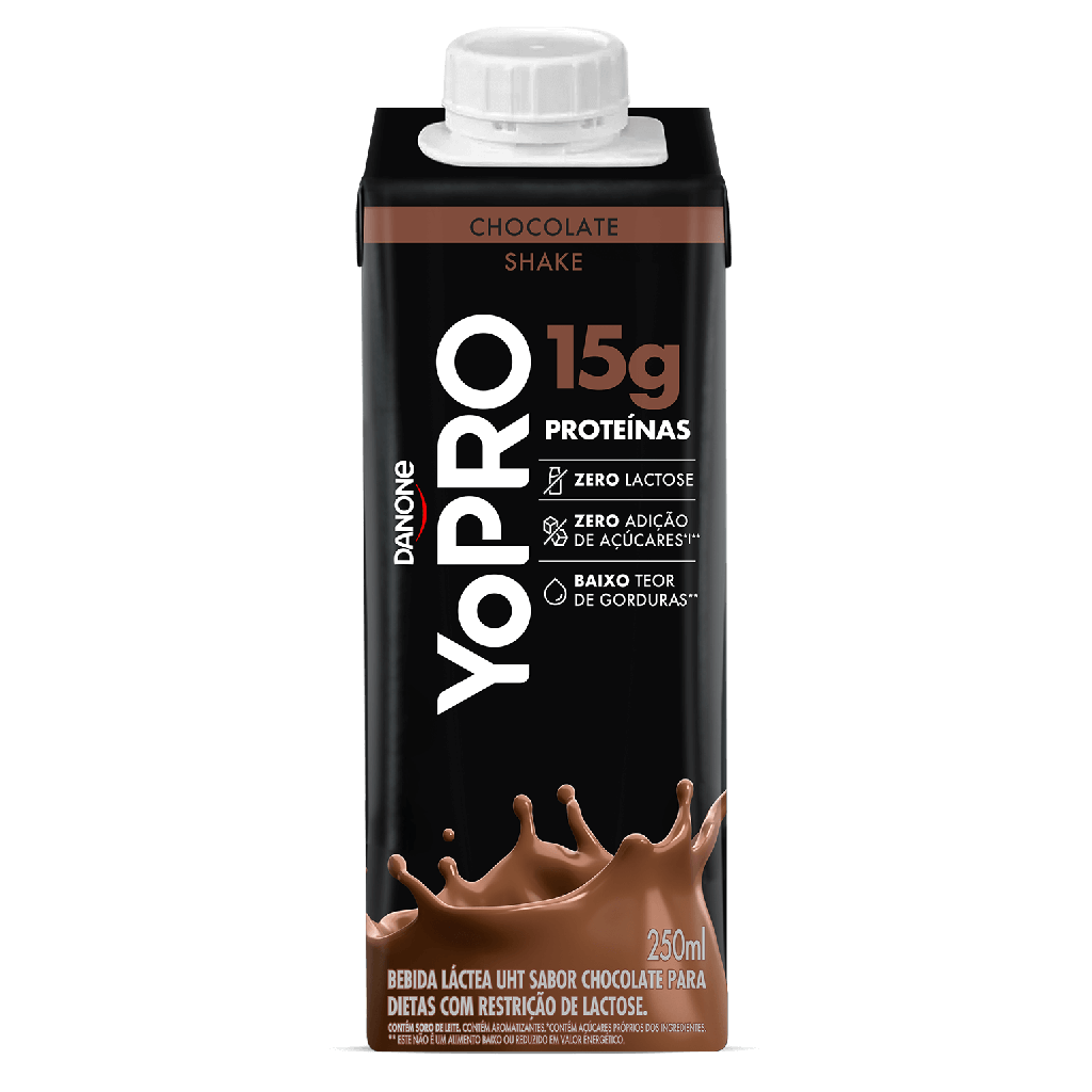 Bebida láctea chocolate 15g proteína 250 ml