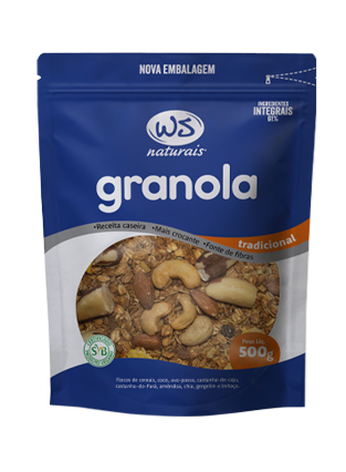 Granola Ws tradicional 500 gramas