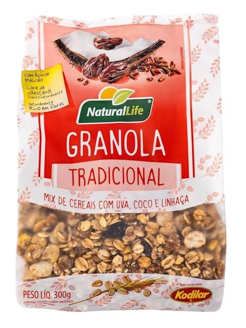 Granola Natural life tradicional 300 gramas