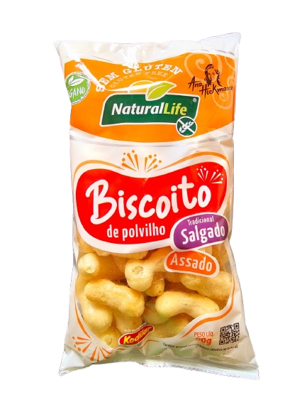 Biscoito de polvilho tradicional s/ glúten 90 gramas 
