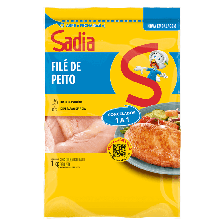 Filé de peito Sadia Iqf  1 kilo