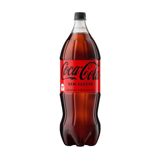 Refrigerante Coca - cola zero açúcar 2 litros