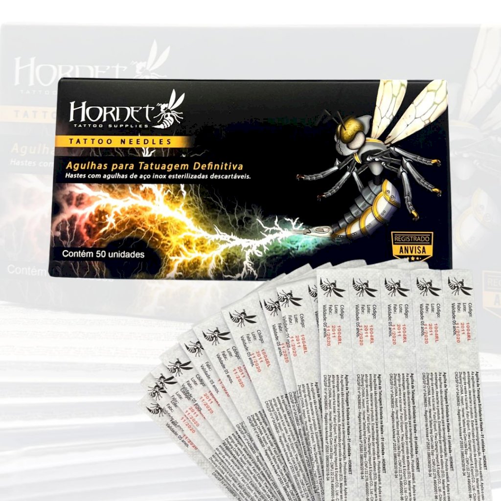 Caixa de Agulha Hornet 50un