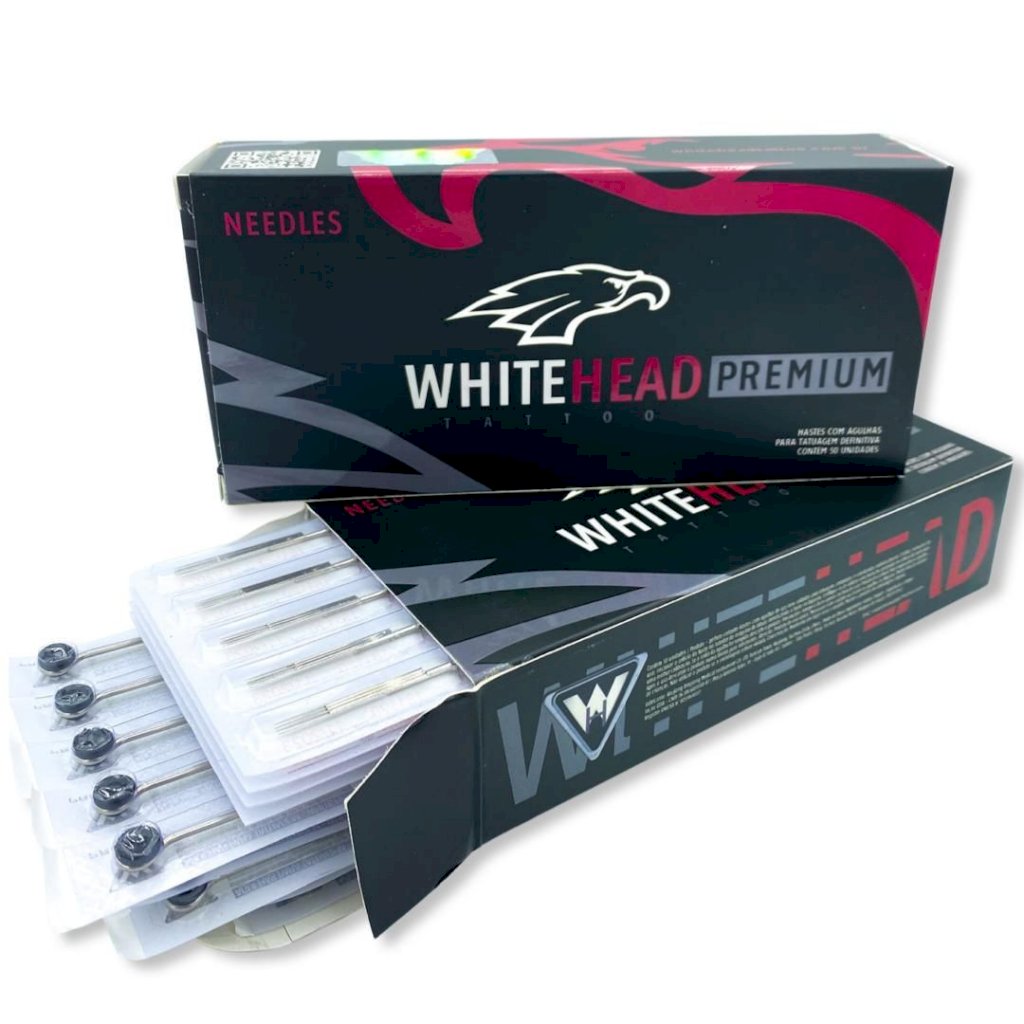 Caixa White Head Premium 50un