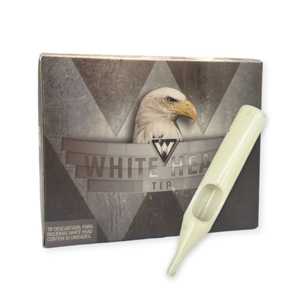 Ponteiras Tip Curto White Head 50un