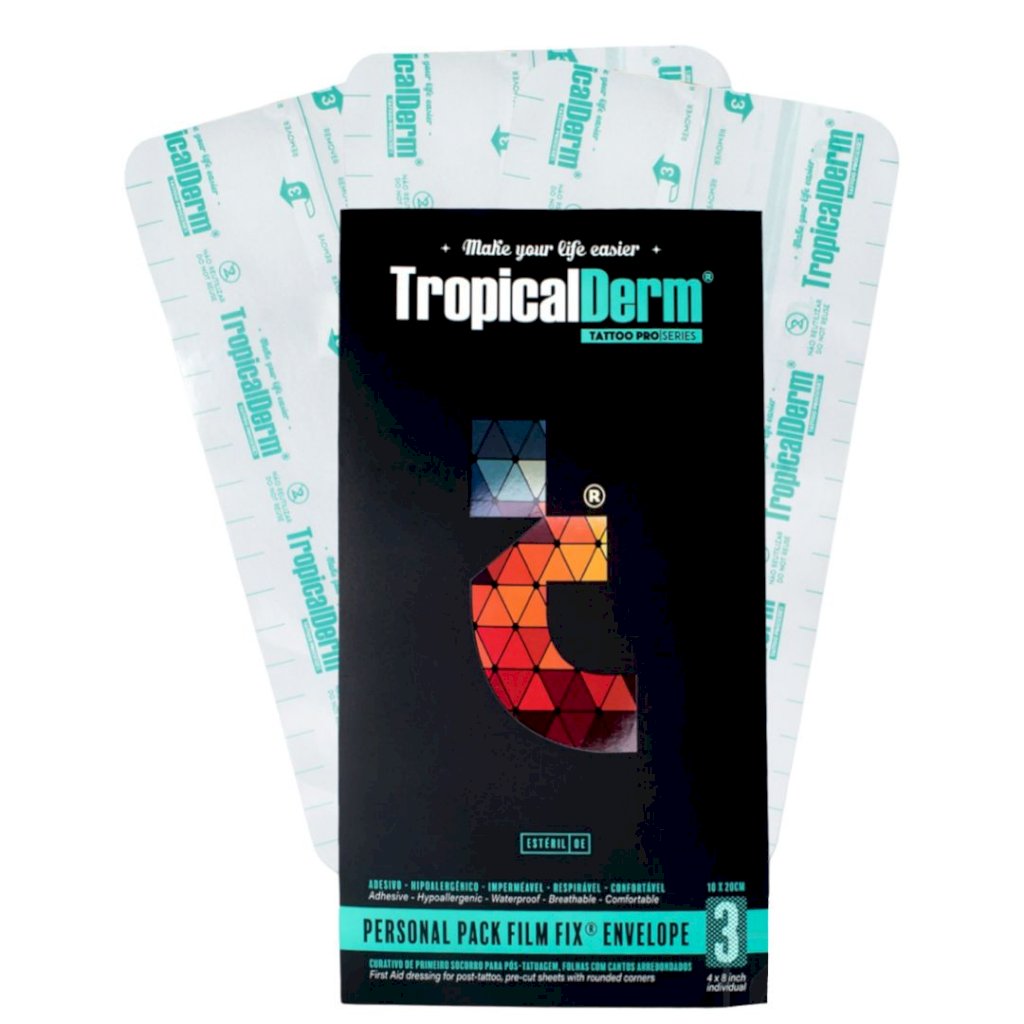 Tropical Derm Envelope 3 folhas