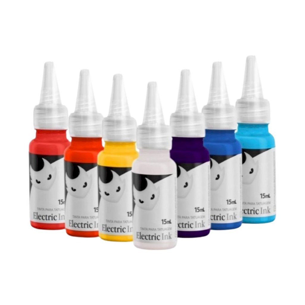 Tintas Electric ink 15ml - Cores nas variações