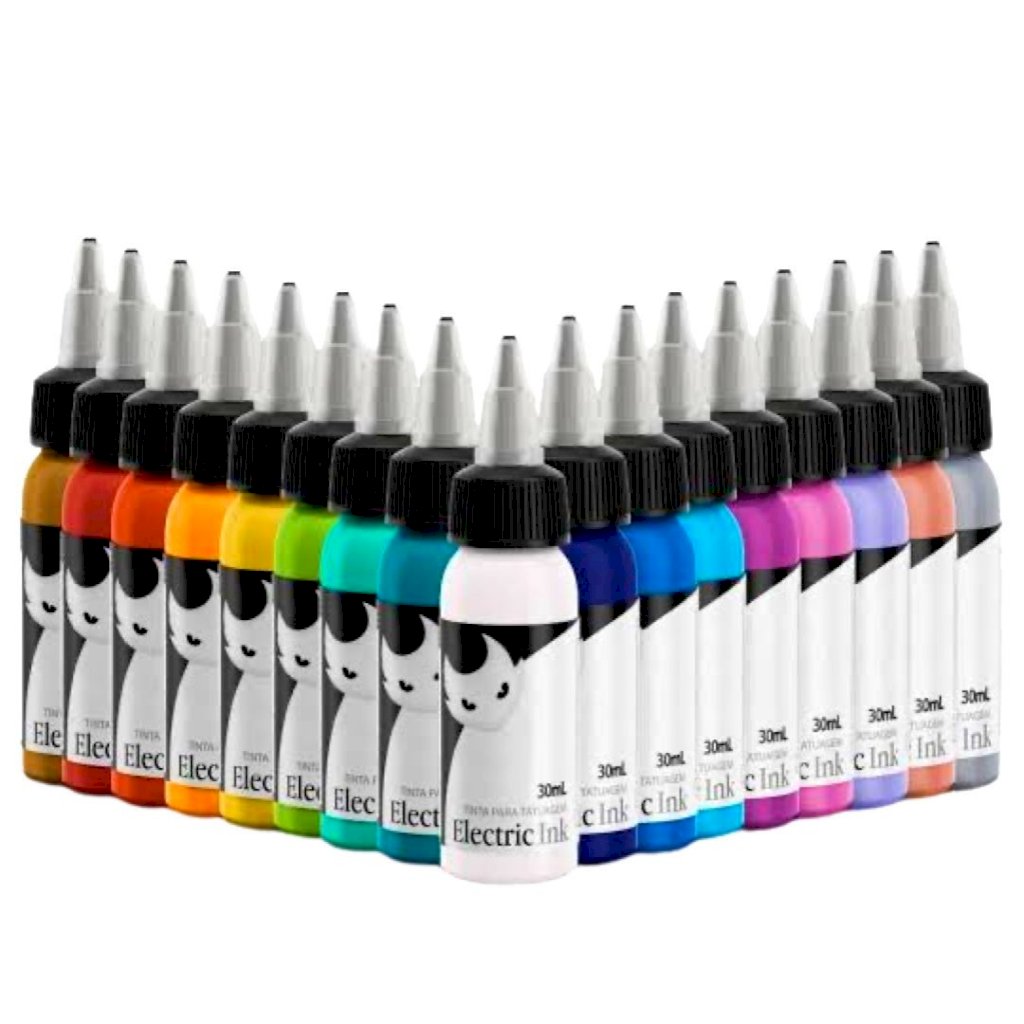 Tintas Electric ink 30ml - Cores nas variações