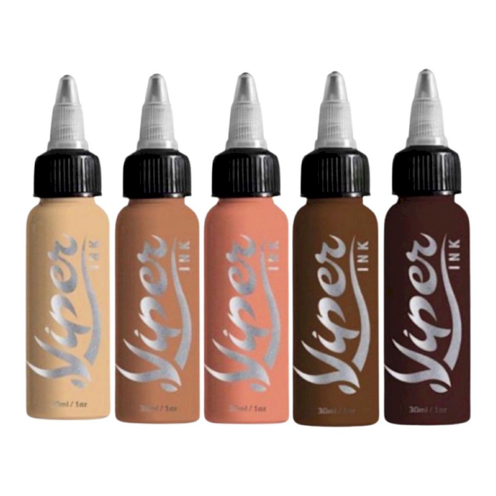 Tintas Viper Tons de pele 30ml - Cores nas varições