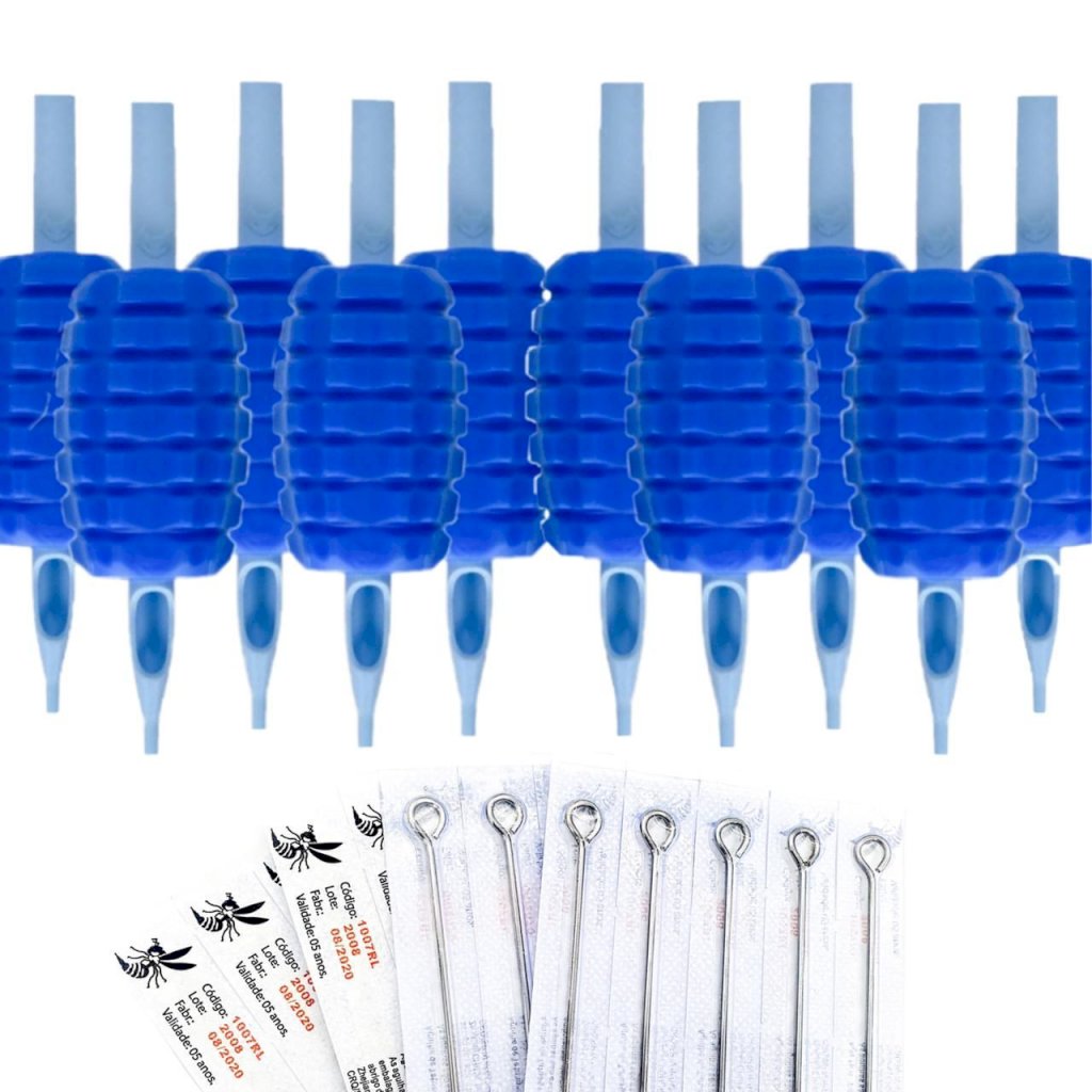 Kit 10 bicos + 10 agulhas