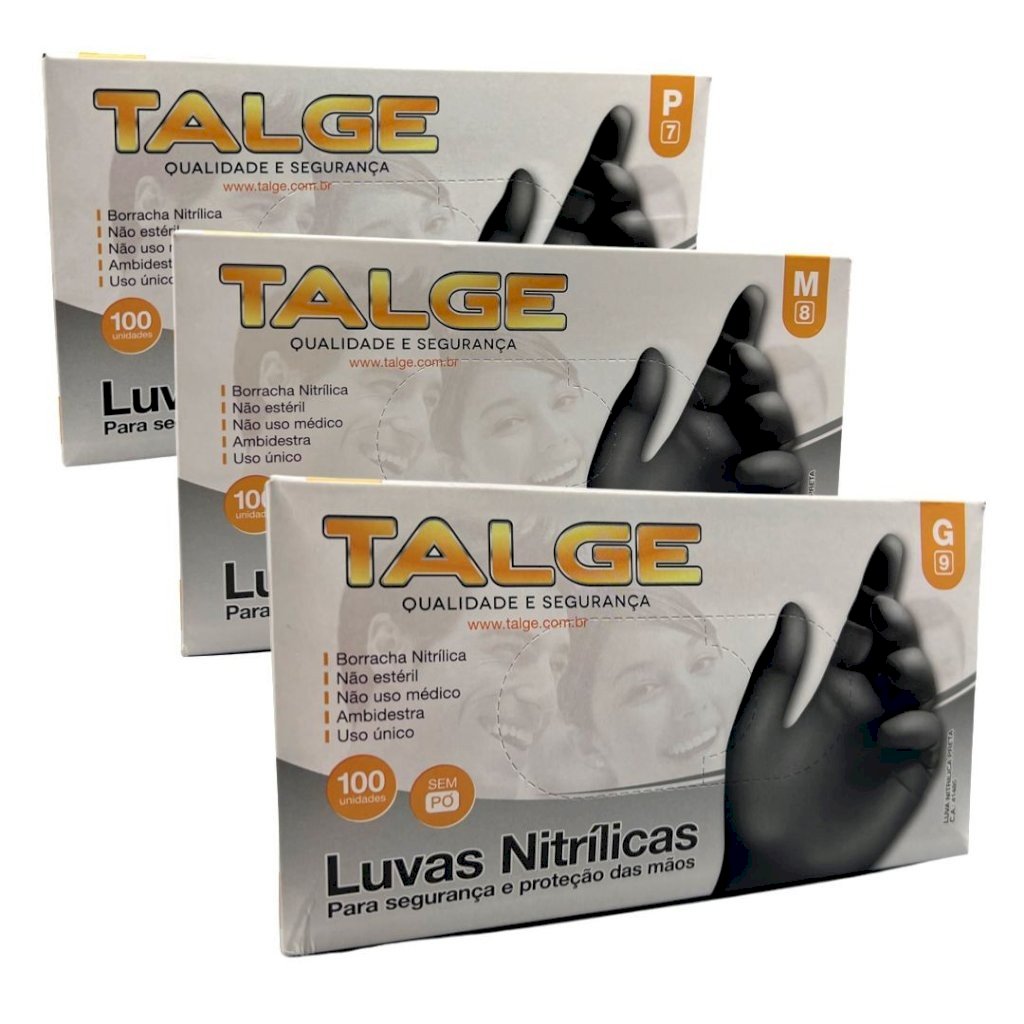LUVA TALGE PRETA 