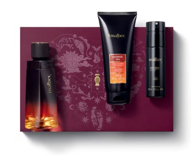 Kit Presente Dia dos Namorados Malbec X (3 itens)
