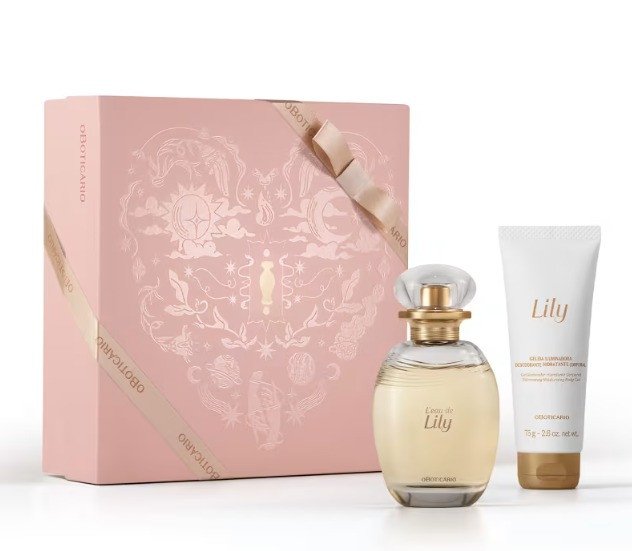 Kit Presente Dia Dos Namorados L´eau De Lily (2 itens)