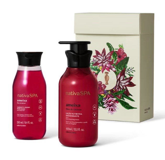 Kit Presente Dia dos Namorados Nativa Spa Ameixa (2 itens)