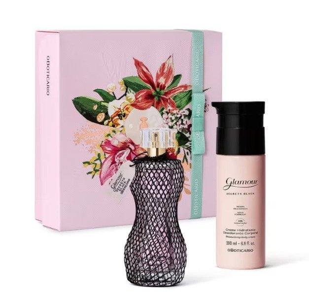 Kit Presente Dia das Mães Glamour Secrets Black (2 itens)