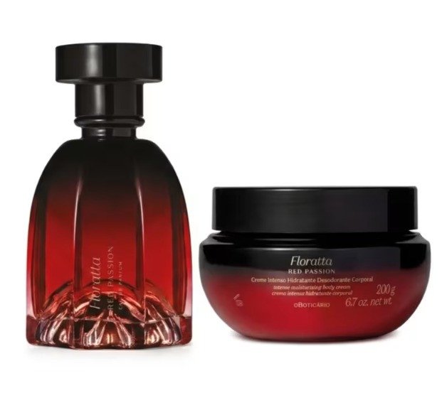 Combo Floratta Red Passion: Eau De Parfum 75ml + Creme Intenso Corporal 200g