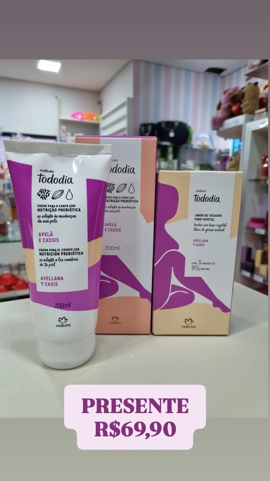 PRESENTE AVELÃ E CASSIS