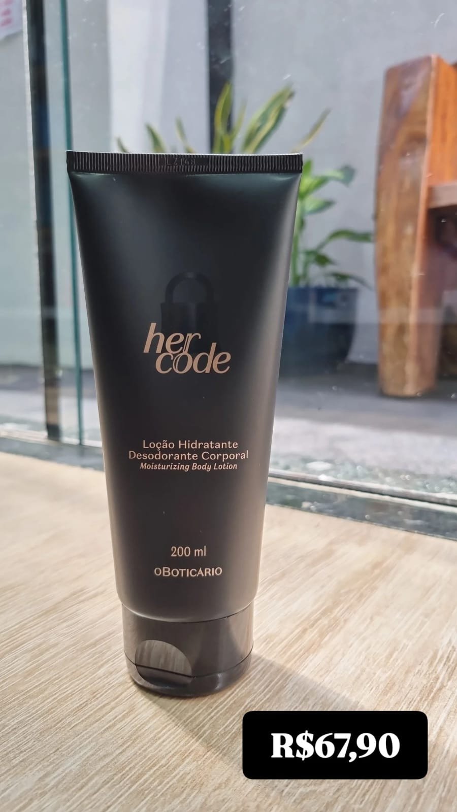 HIDRATANTE HER CODE BISNAGA 200ML