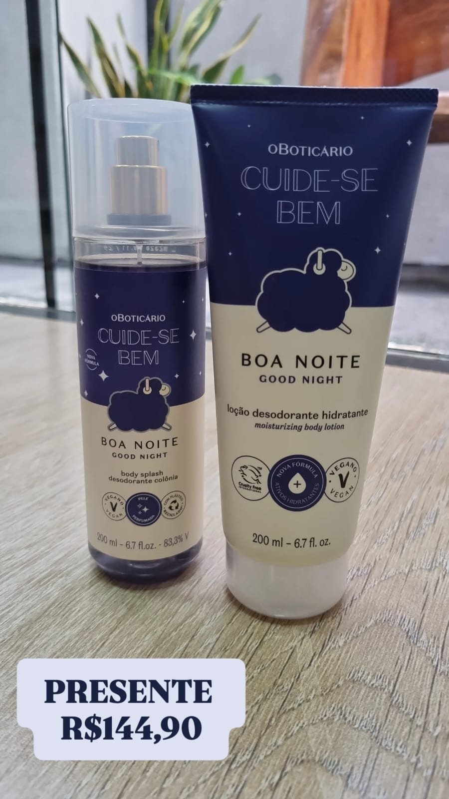 PRESENTE CUIDE-SE BEM BOA NOITE