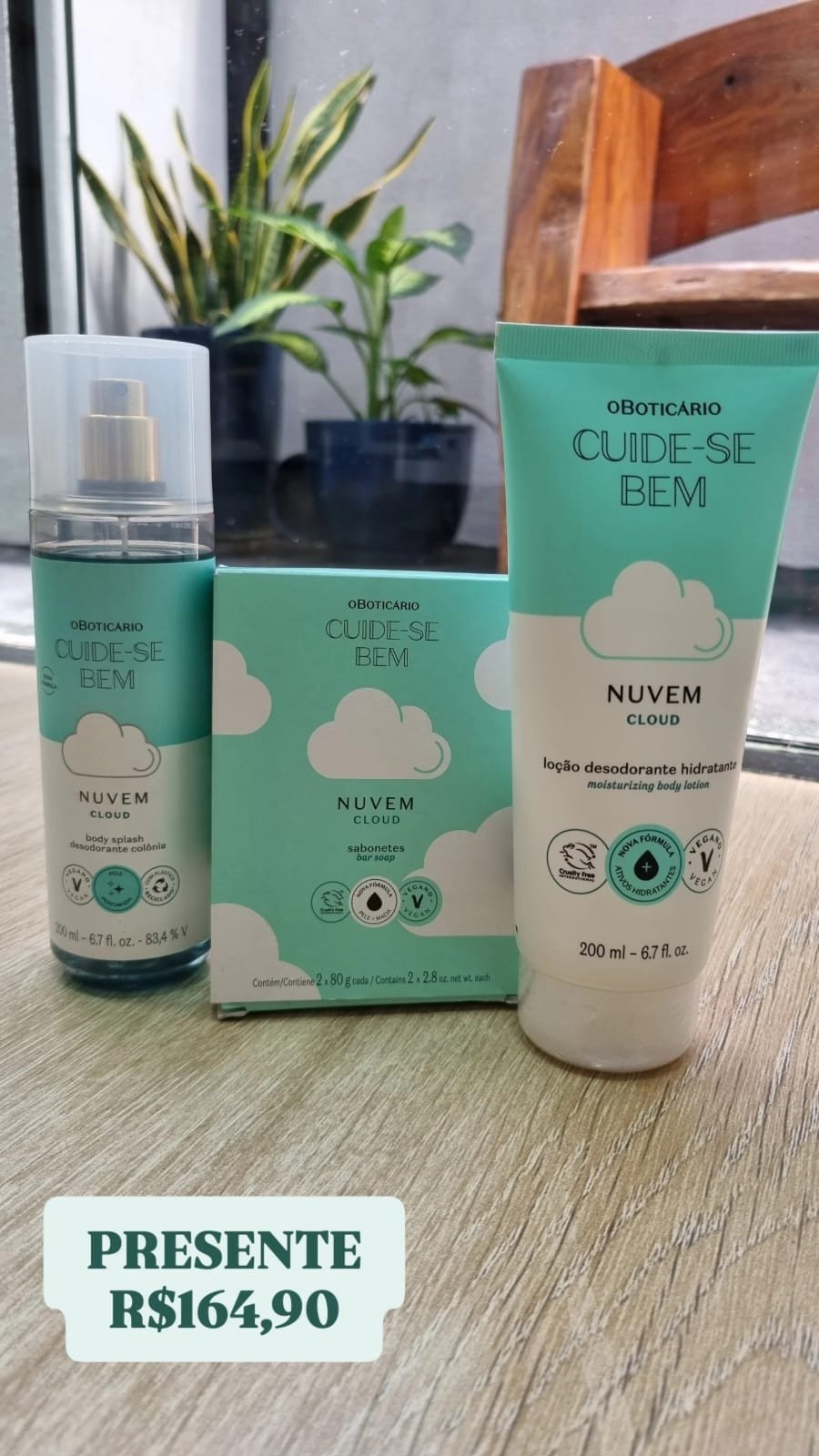 PRESENTE NUVEM CUIDE-SE BEM